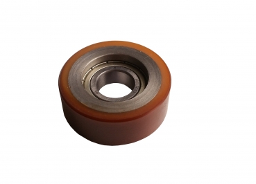 Rolle mit Belag aus Vulkollan